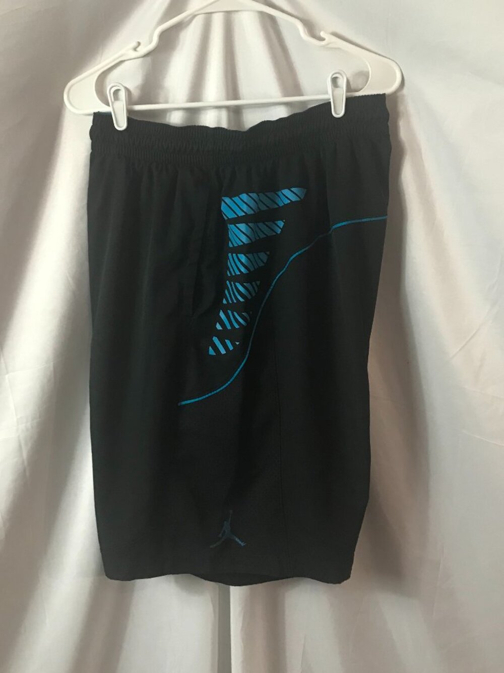 Jordan Old Style Two Tone Athletic Sport Cut Basketball Jogging Workout Shorts